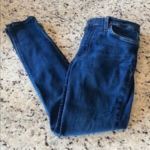 Hudson Jeans Dark Blue Krista Low Rise Ankle Skinny Denim